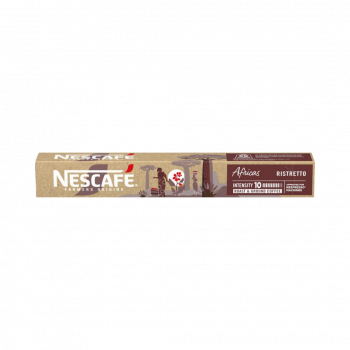 Nescafe Farmers Origins Africas Ristretto 10, 10 Aluminium Kaffeekapseln, 44g